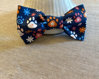 Flower Power Dog Bow/Bowtie