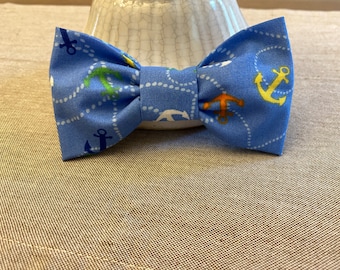 Anchors Up Dog Bow/Bowtie