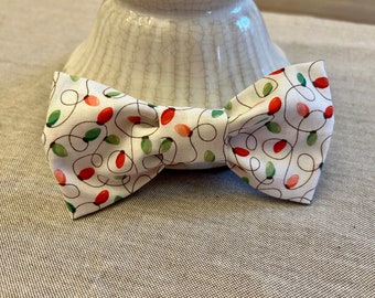 Joyful Lights Dog Bow/Bowtie