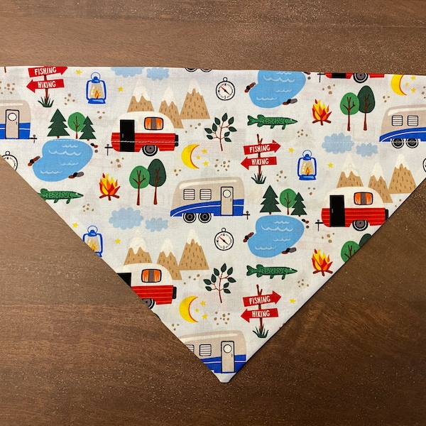 Adventure Awaits Dog Bandana