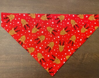 24K Rudolph Dog Bandana