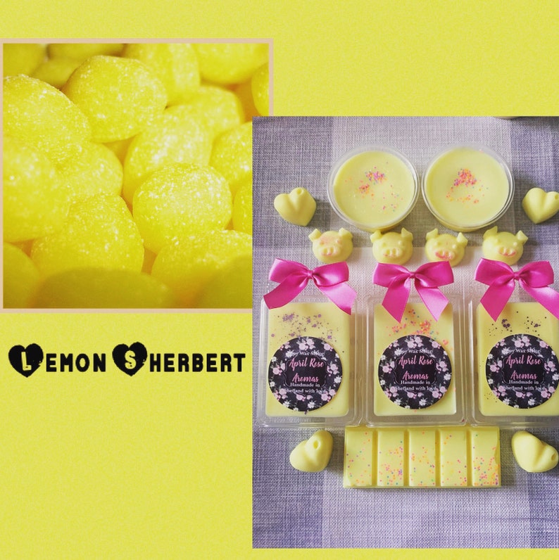 Soy Wax Melts April Rose Aromas Made in Shetland Etsy