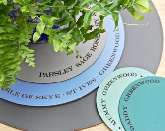 Personalised Leather Placemat