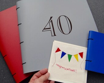 Birthday Celebration Leather Photo Album