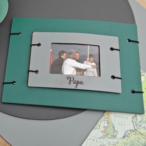 Personalised Leather Photo Frame