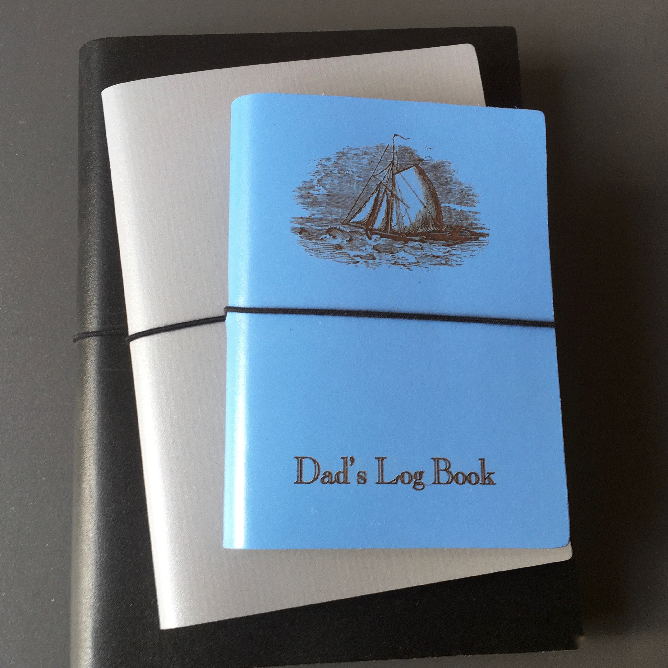 Leather Sailing Boat Log Book. Nautical Notebook Gift. Etsy
