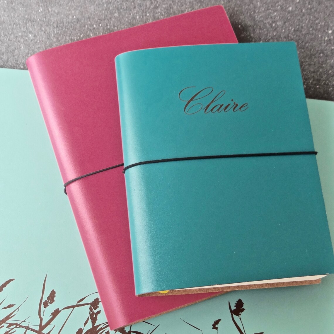 Personalised Leather Address Book Etsy UK