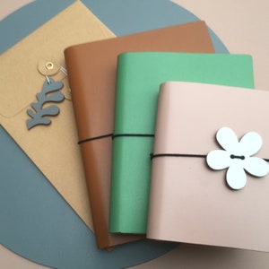 Leather Journal Button Closure - Etsy