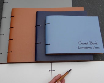 Leather Guest Book