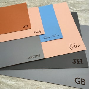 Personalised Leather Desk Mat image 8