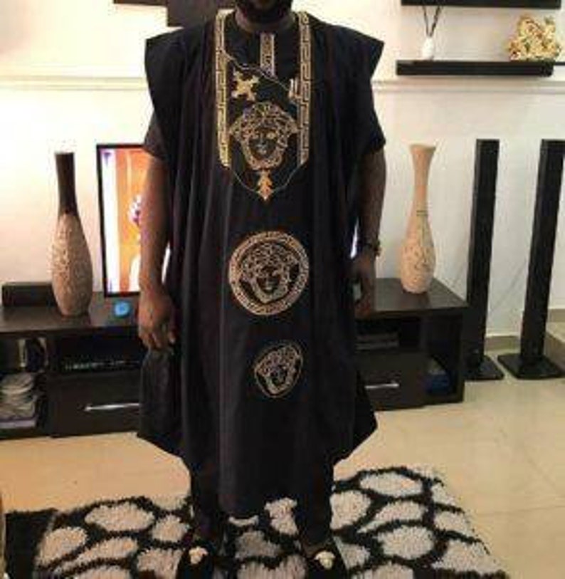 African clothing for men,groomsmen agbada suit,African men/'s attire African clothing for men Nigerian wedding men/'s prom wedding agbada