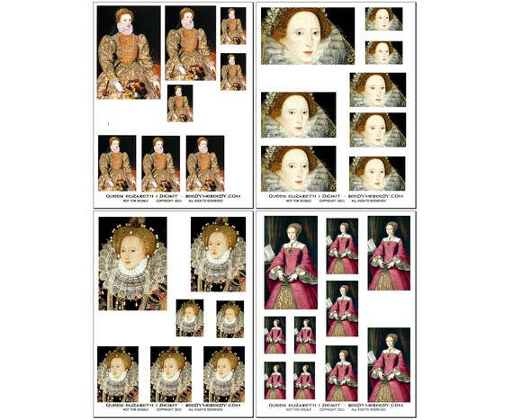 Queen Elizabeth I Printable Download | Etsy
