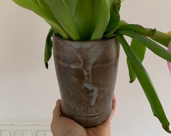 Blumenvase, 15 cm hoch, Tulpenvase