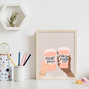 Empty Cup // Physical Print // 8x10
