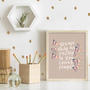 Pretty As  // Physical Print // 8x10