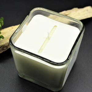 Premium Square Dust Cover Lid, Fits The Popular Dollar Tree Square Jar 25 PACK image 3