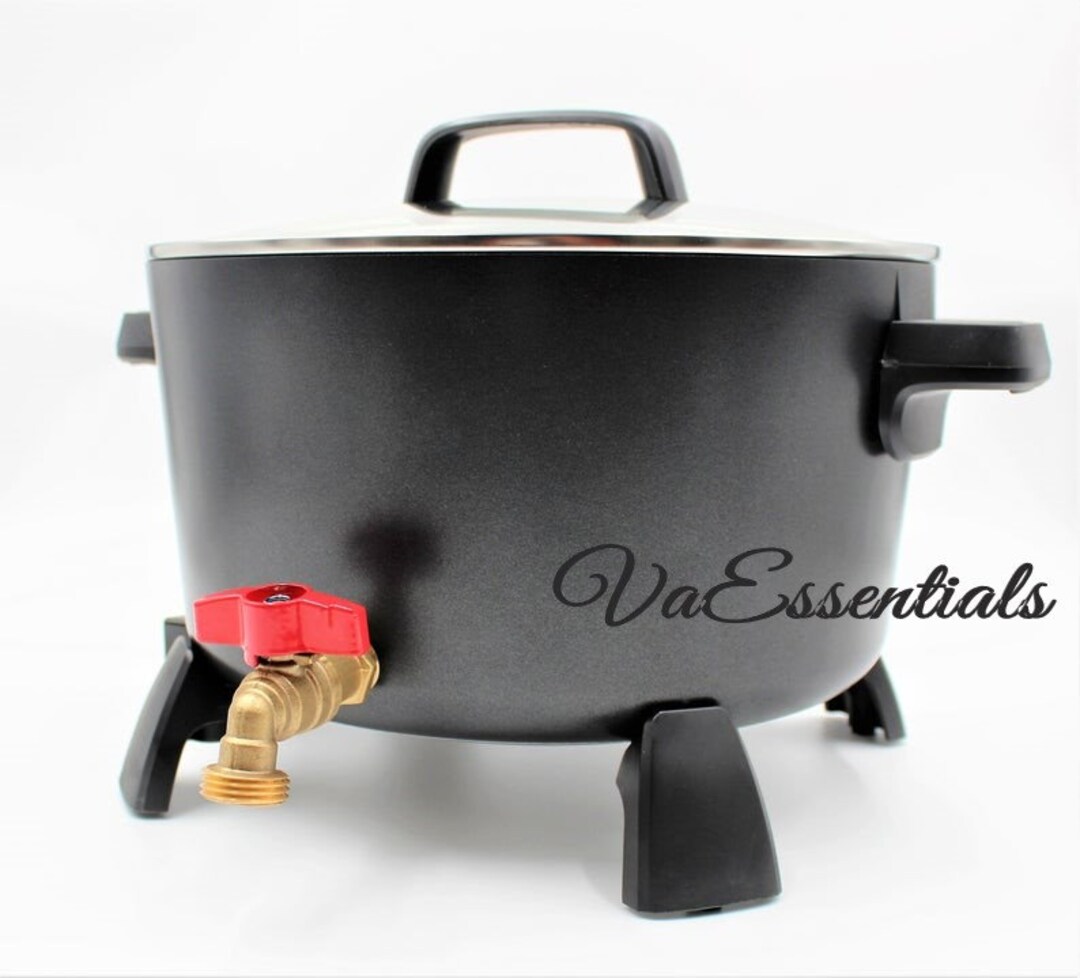 HUGE Candle Wax Melter, Presto Pot, Xxlarge, 18lbs of Wax, Brass