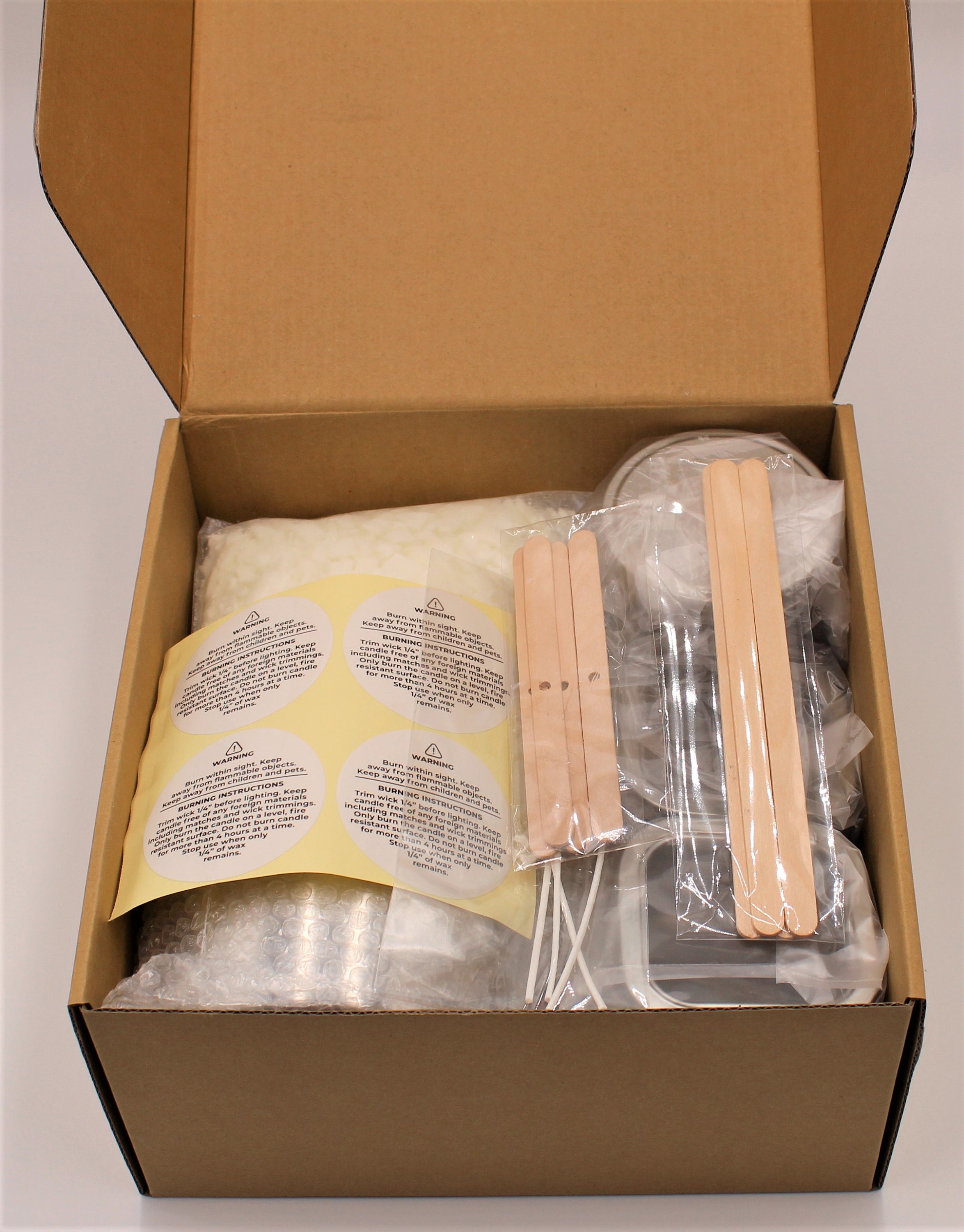 Candle Making Kit for Adults Candle Making Supplies with Instructions,  Complete Supplies to Create 4 Scented