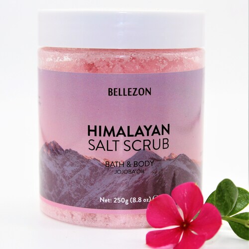 Himalayan Salt Body Scrub Foot Scrub Hand Scrub Etsy
