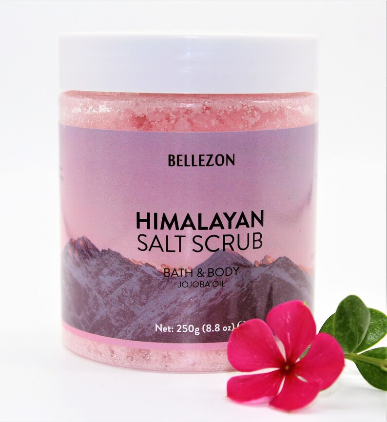 Himalayan Salt Body Scrub Foot Scrub Hand Scrub Etsy