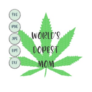 Marijuanna Mama Svg, Svg de mauvaise herbe, Svg de marijuana, feuille de cannabis Svg, Stoner Svg, 420 Svg, fichiers Svg pour Cricut, modèles Svg