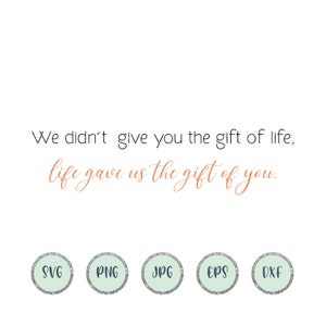 Adoption Svg File for Cricut - Adoption Shirt Svg Designs, Adoption Gifts, Adoption Clipart - Svg Png Jpeg Eps Dxf