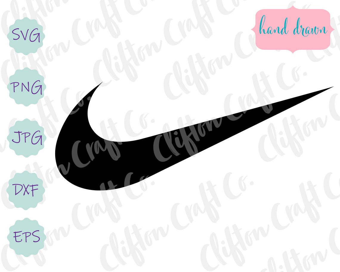 Nike Logo Svg Nike Vector Svg Nike Graphics Nike Tick | Etsy