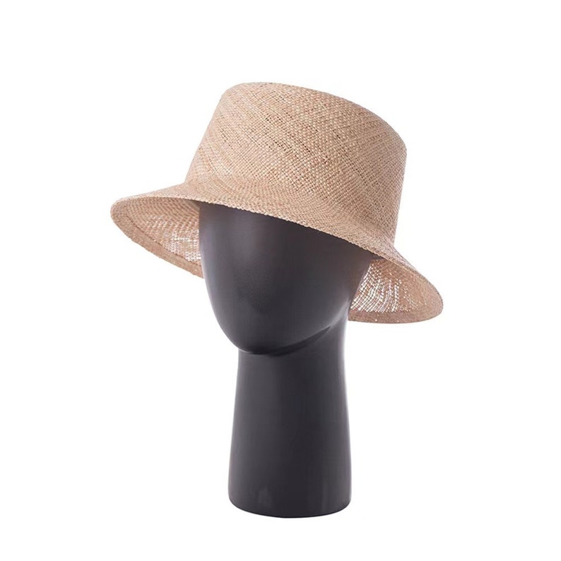 Lamp Shape Straw Hat Women, Bucket Straw Sun Hat, Roundtop/flattop