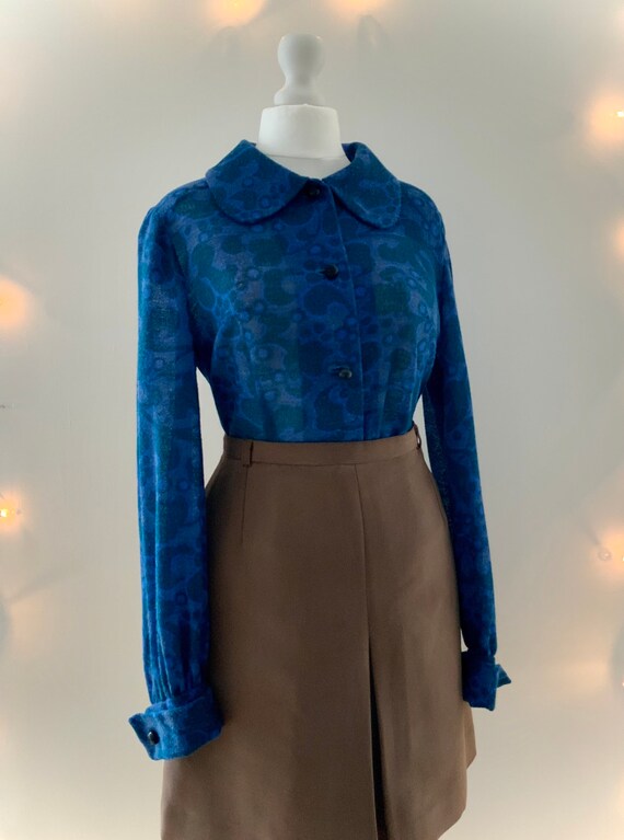 1970s Psychedelic Blouse