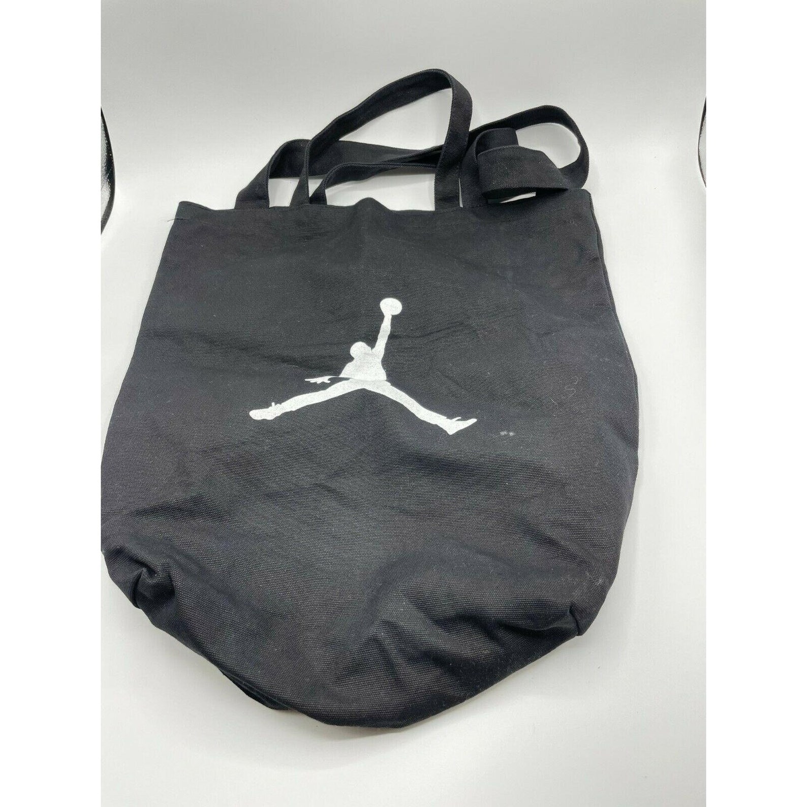Air Jordan Jumpman Men's Logo Tote Canvas Bag Shoulder Etsy