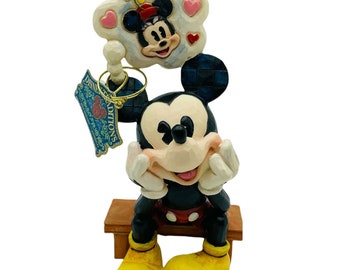 Enesco 652989 Minnie Caroller Bell Ornament RARE Mickey & Co