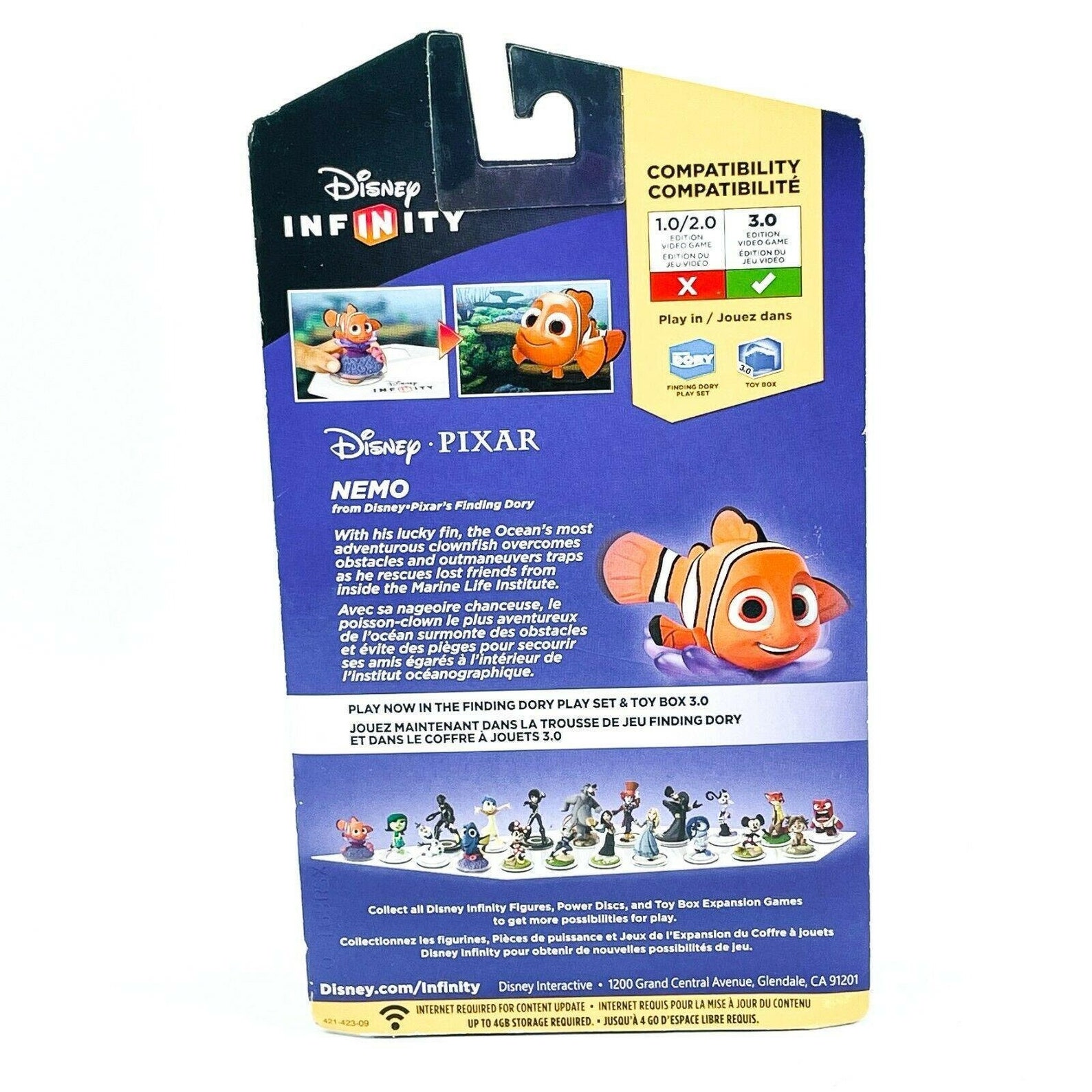 Disney Infinity Pixar Nemo 3.0 Edition Interactive Kids Action | Etsy