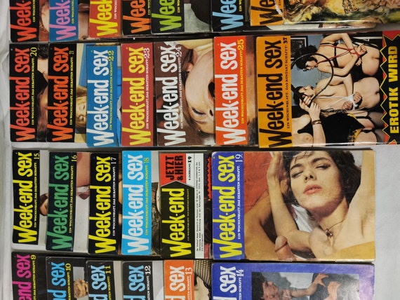 32 Tolle Week End Sex Erotik Hefte Sex Hefte T7 Etsy