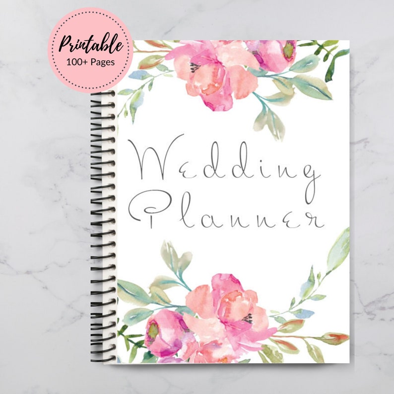 Wedding Planner Printable Wedding Planning Book Printable | Etsy