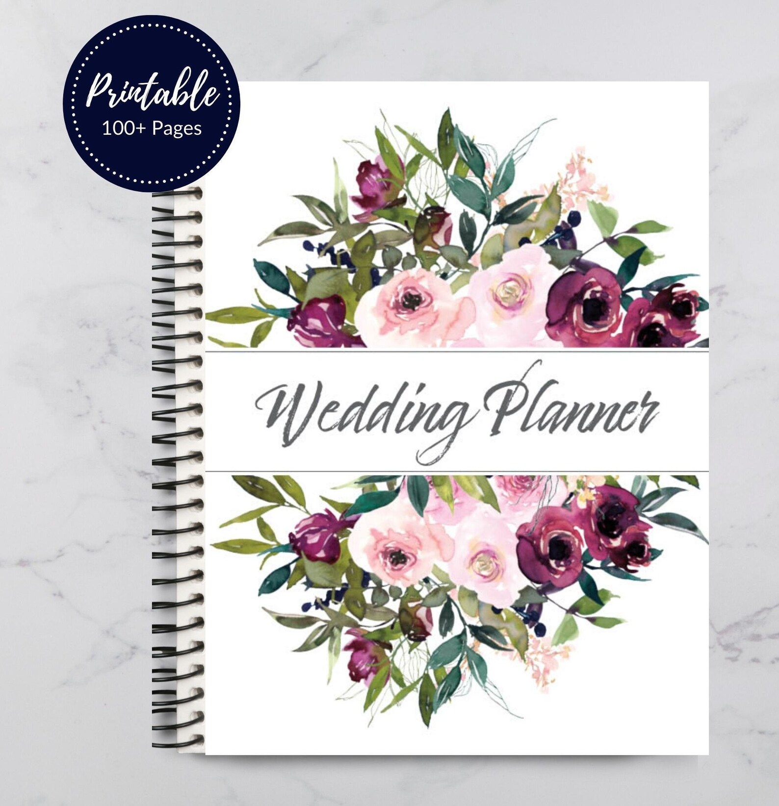 Wedding Planner Printable Wedding Planning Book Printable - Etsy