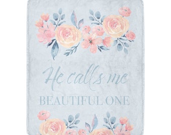 Scripture BLANKET | Song of Solomon 2:10 | Inspirational Gift | Gift for Her |  Encouragement Gift | Gift for Mom | Gift for Friend