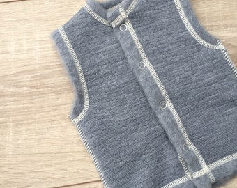 baby wool vest