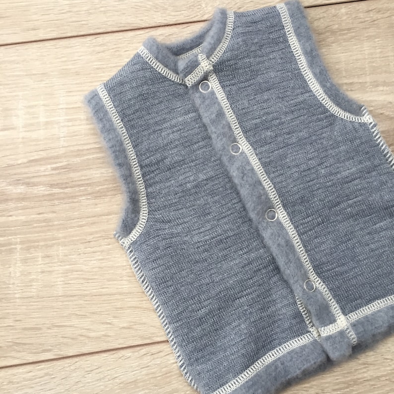 Merino wool vest Organic baby clothes Baby vest Wool baby Etsy