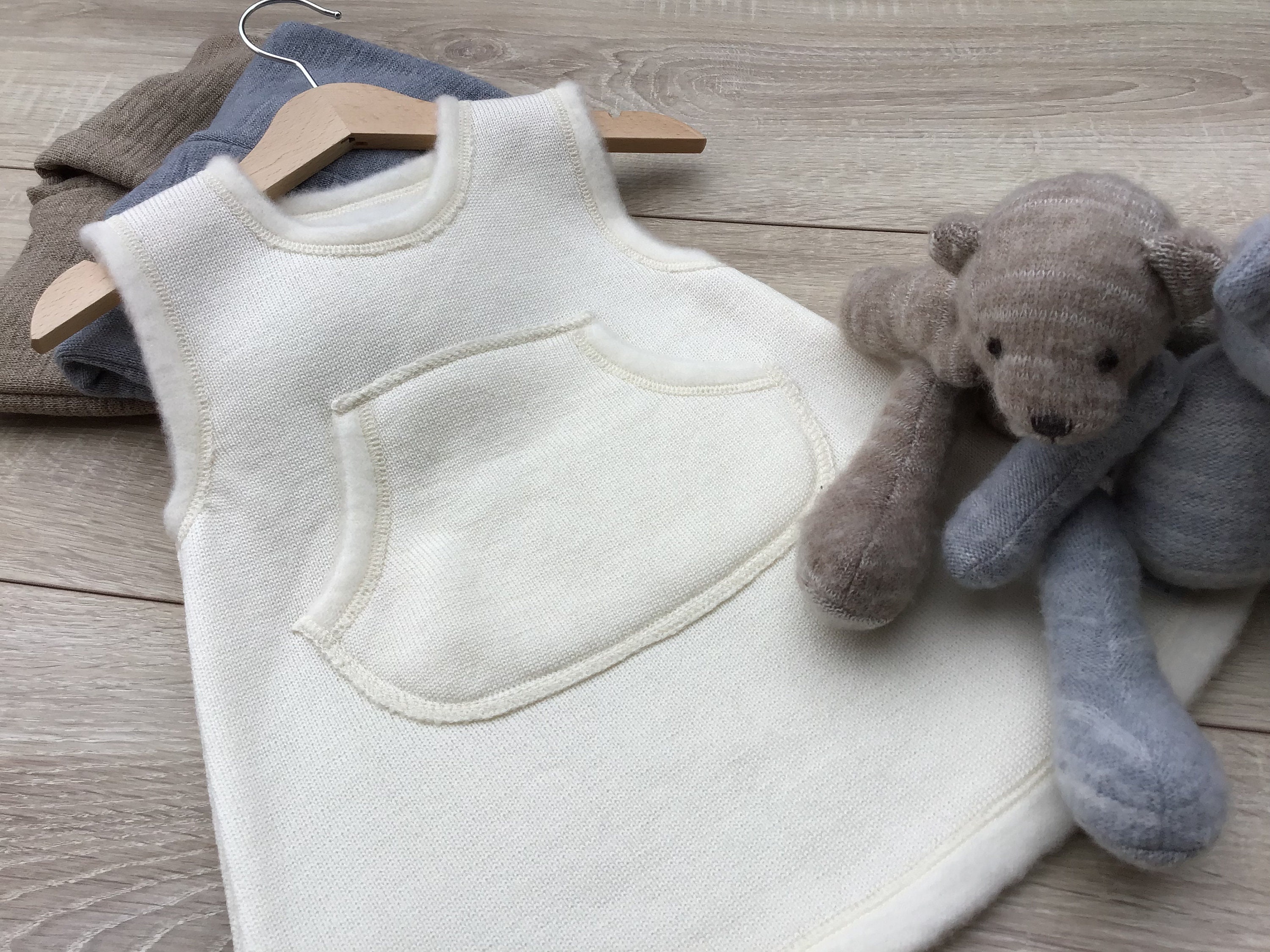 Merino wool baby dress Wool baby clothes Organic Merino Wool Etsy