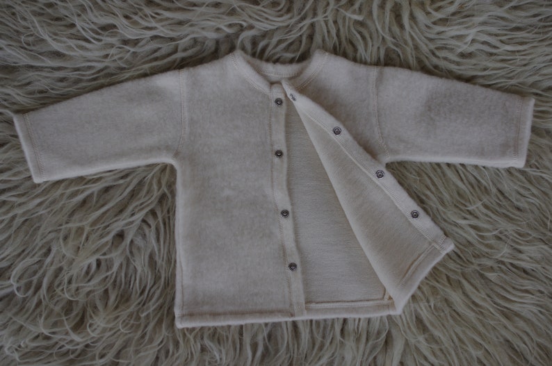 Merino Wool Baby Jacket Baby Cardigan Baby Sweater Wool Baby Etsy