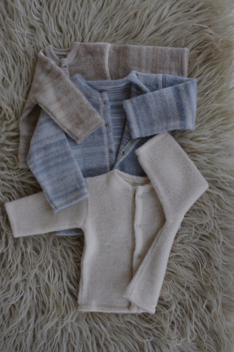 Merino Wool Baby Jacket Baby Cardigan Baby Sweater Wool Baby Etsy