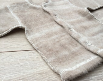 Merino wool baby jacket Baby cardigan Baby sweater Wool baby clothes Organic Merino Wool Unisex Kids Top Organic baby clothes