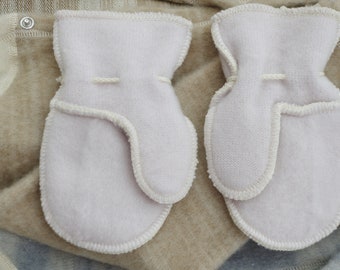 CADEAU BÉBÉ GARÇON Mitaines pour bébé en laine mérinos 100 % bio Mitaines pour bébé en laine