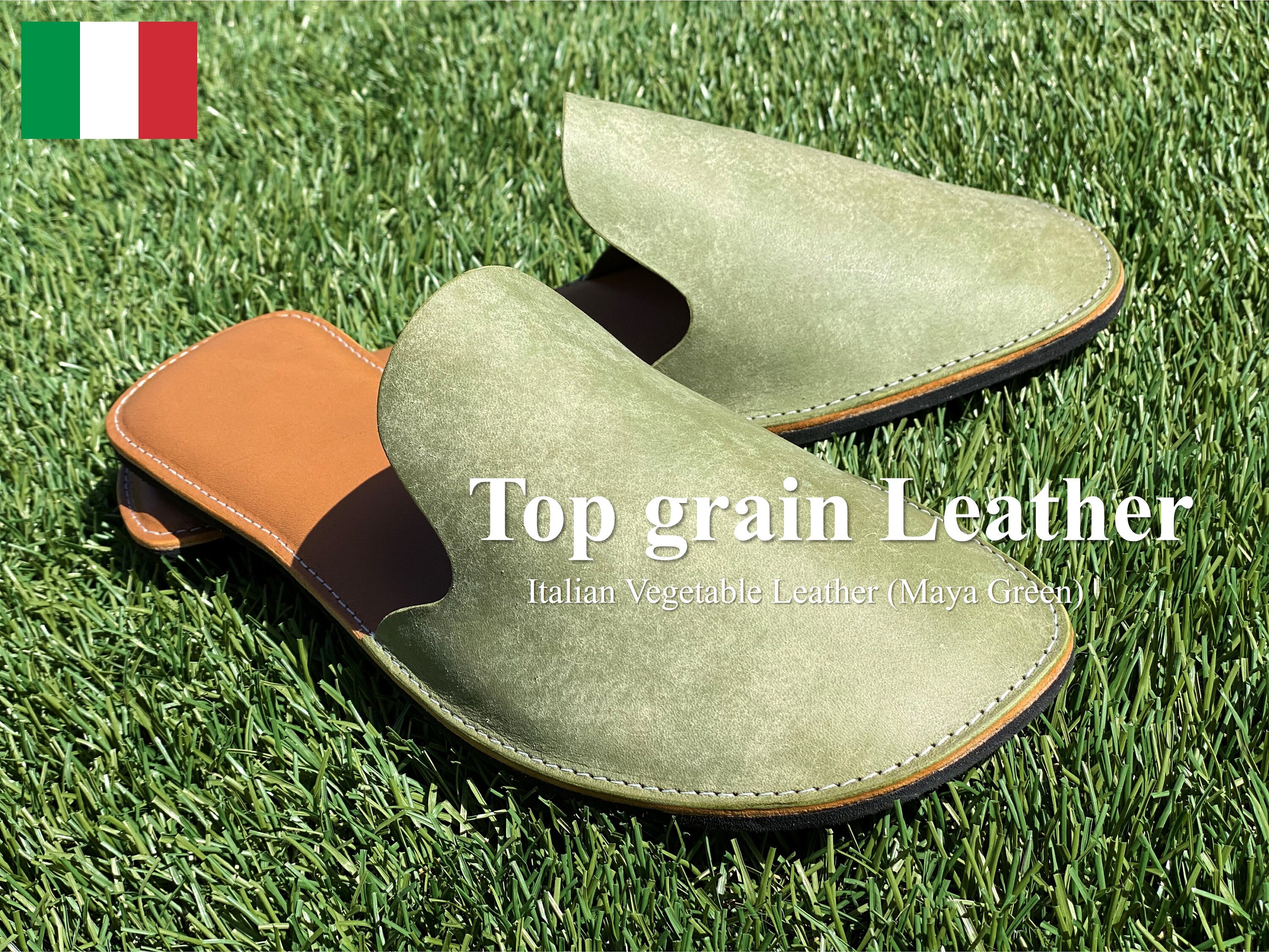 Italian Vegetable Leather Slippers House slippers Leather Etsy