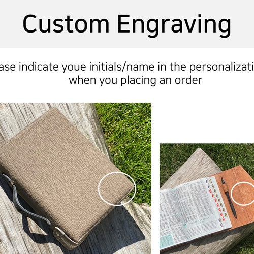 Bible Cover, Personalized bible cover, shops bible recovering,Leather bible cover,handmade book cover,baptism gift,Customized Engraved Bible Cover