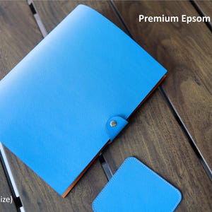 Couverture de journal en cuir de veau français de qualité supérieure, format A5/A6/B5, journal personnalisé rechargeable, carnet de notes, pochette pour cartes, pochette pour stylo, couverture de carnet