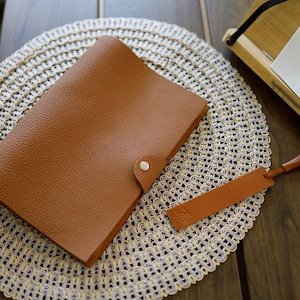 Couverture de journal en cuir allemand du Togo, format A5/A6, journal rechargeable personnalisé, carnet de notes, agenda, cadeau de la Saint-Valentin, pochette pour cartes, étui pour stylo