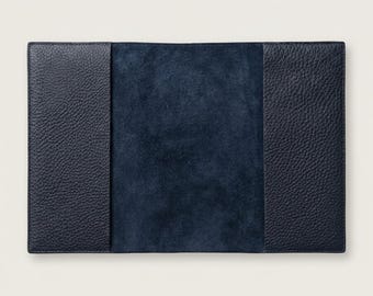 Bespoke Togo Leather Bible Cover, Custom Luxury Bible Case with Free Initial Engraving, Minimalist Standard Book Sleeve, Handmade Gift