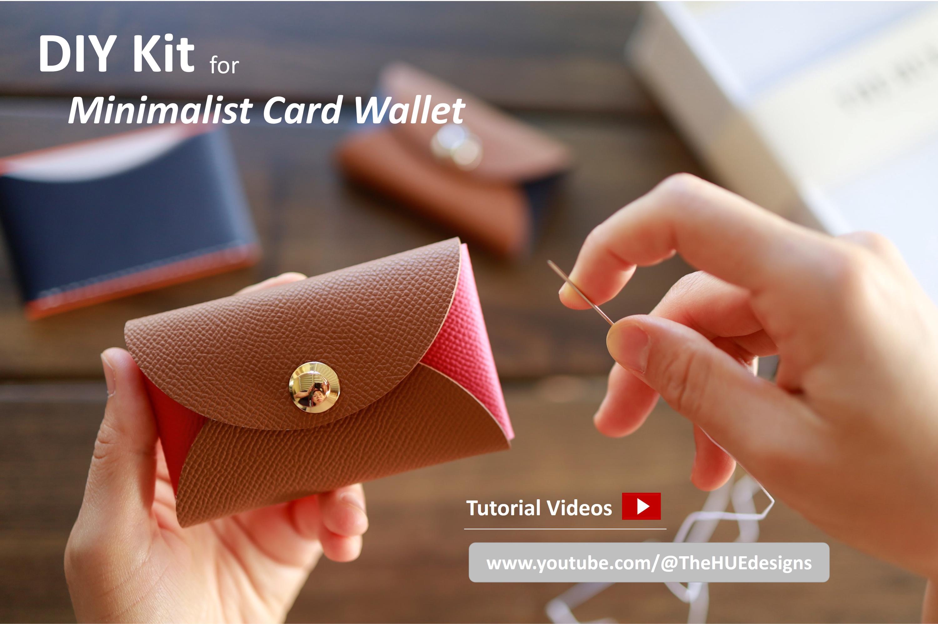 Kit de bricolaje en Fabricación de un Tarjetero