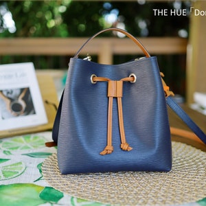 Premium Epi Lederhandtaschen, Eimer Tasche, handgefertigte Crossbody Tasche, Telefon Halter Tasche, Mini Tasche, Designertasche, Luxushandtasche, kleine Tasche